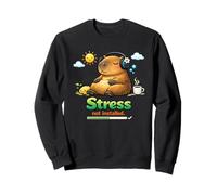 Capybara Divertido Chill Animal Lover Relajado Roedor Humor Sudadera