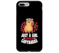 Capybara divertido solo una chica que ama a Capybaras para Carcasa para iPhone 7 Plus/8 Plus