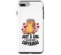 Capybara divertido solo una chica que ama a Capybaras para Carcasa para iPhone 7 Plus/8 Plus