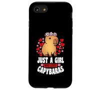 Capybara divertido solo una chica que ama a Capybaras para Carcasa para iPhone SE (2020) / 7 / 8