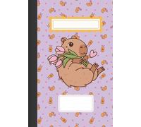 Capybara Dreams - Lavender Journal for Soft Thoughts & Gentle Creativity: Pastel Animal Notebook for Mindful Writing, Sketches, and Self-Care Moments