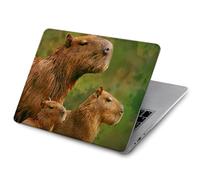 Capybara Family Giant Guinea Pig Funda Carcasa Case para MacBook Pro 14 M1-M5 A2442 A2779 A2992 A2918 A3112 A3185 A3401 A3434 A3112