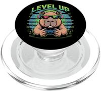 Capybara Gamer Video Game Pet Pig Rat Wasserschwein PopSockets PopGrip para MagSafe