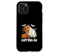 Capybara Halloween lindo disfraz de fantasma CapyBOO-ra Carcasa para iPhone 11 Pro