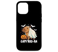 Capybara Halloween lindo disfraz de fantasma CapyBOO-ra Carcasa para iPhone 12/12 Pro