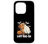 Capybara Halloween lindo disfraz de fantasma CapyBOO-ra Carcasa para iPhone 15 Pro