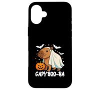 Capybara Halloween lindo disfraz de fantasma CapyBOO-ra Carcasa para iPhone 16 Plus