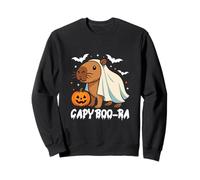 Capybara Halloween lindo disfraz de fantasma CapyBOO-ra Sudadera