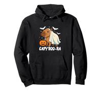Capybara Halloween lindo disfraz de fantasma CapyBOO-ra Sudadera con Capucha