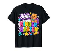 Capybara Hello Kindergarten Back To School Student Boys Camiseta