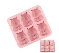 Capybara Ice Mold - Silicone 15.5x13.5x3cm | 3D Cute Funny Non Stick Capybara Shape Ice Maker Freezer Mold, Reusable Ices Cube Tray, Jelly Chocolate Candy Dessert Making Use | Kitchen Fun