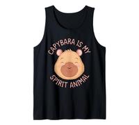 Capybara Is My Spirit Animal Camiseta sin Mangas