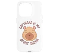 Capybara Is My Spirit Animal Carcasa para iPhone 15 Pro