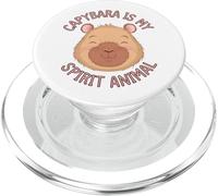Capybara Is My Spirit Animal PopSockets PopGrip para MagSafe
