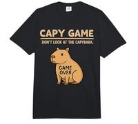 Capybara Juego Reto - ¡No mires al carpincho o Game Over! Comfort Colors Adult Heavyweight T-Shirt