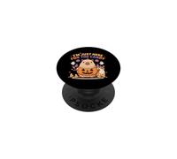 Capybara Just Here for The Candy Lindo Disfraz de Halloween PopSockets PopGrip Adhesivo