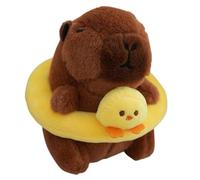 Capybara Key-Clain-4.72 En La Pelusa De Llave De Peluche | Durable, Realista, Relleno, Animales, Keyy Ring Charm | Keyy Chhain, Mochila, Bolso, Keys Charm Gift
