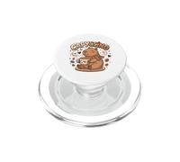Capybara Lindo Amante del café Capyccino PopSockets PopGrip para MagSafe