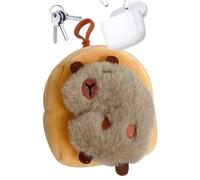 Capybara Llavero de Peluche Capybara Monedero | Llavero de Peluche para Monedero | Bolsa de Felpa Capybara para cumpleaños, día del niño, Navidad, b, Ver descripción, Ver descripción