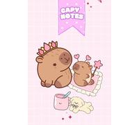 Capybara Love Notebook for Girls, Teens & Women - 6x9 Inch | 100 Blank Pages for Writing, Drawing, Doodling & Notes: Pink Cute Animal Journal | Kawaii Capybara Gift Idea