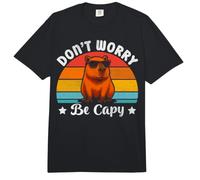 Capybara Lover Art Hombres Mujeres Niños Niñas Don´t Worry be Capy Comfort Colors Adult Heavyweight T-Shirt