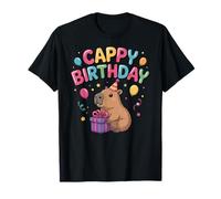 Capybara Lovers Birthday Cappy Happy Birthday Party Camiseta