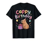 Capybara Lovers Birthday Cappy Happy Birthday Party Camiseta