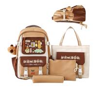 Capybara Mochila Escolar, Gran Capacidad Mochila Escolar Estuche - Mochila para la Escuela - Para Niños Estudiantes Hogar Escuela Dormitorio Viajes al Aire Libre Cumpleaños Vacaciones, a, Siehe