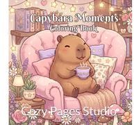 Capybara Moments Coloring Book
