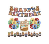 Capybara Party Supplies: Globos y decoraciones de pasteles