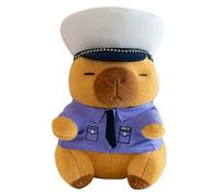Capybara Peluche de peluche con relleno de algodón PP, decoración de sofá linda y suave, liviana y duradera para niños, adolescentes y adultos, regalo perfecto para cumpleaños, fiesta