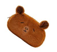 Capybara Pencil Case - Cute Plush Pen Box | Cute Capybara Plush Pencil Case With Zipper For Pens And Stationery Storage, Perfect For Kids, Students, School Supplies, College And Daily Organization