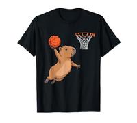 Capybara Playing Sports Wild Animal Rodents Basketball Camiseta