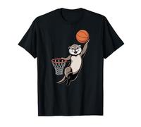 Capybara Playing Sports Wild Animal Rodents Basketball Camiseta
