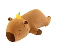 Capybara Plush - Capybara Plush | Capybara Pillow | Capybara Plush Body Pillow | Long Capybara Stuffed Animal Plush Throw Pillow | 24 pulgadas Cute Stuffed Animals | Cuddly Doll Toy For Boys, & Girls