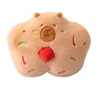 Capybara Plush, Christmas Cookie Gingerbread Capybara Stuffed Toy, 13.8 Inch Soft Figure Doll, for Car, Adults, Girls, Boys, Kids, Sofa, Bedroom Decor, Valentines, Birthday, Party Favors