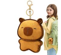 Capybara Plush Doll - Cartoon Toast Capybara Stuffed Decor, Lovely Appearance Plush Animal Toy, Kids Room Decoration Piece, Home Softness Kit with Ultra-Soft Fabric, Stress Relief Tool for Comfort