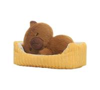 Capybara Plush Doll - Sleeping Capybara Plush Toy | Cute Cartoon Lying Sleeping Capybara Doll,Capybara Pillow Toy, Capybara Cuddly Doll Living Room, Bedroom, Playroom | Cute Capybara Plush