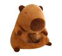 Capybara Plush Headgear - Stuffed Funny Game Prop Hat | Cute Novelty Hair Cap Costume Masque, Soft Adorable Headpiece for Cosplay Events, Halloween Parties, Christmas Celebrations, Family Gatherings