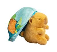 Capybara Plush - Lindo Toy Capybara Cuddly | Transformar en la muñeca de felpa de de huevo | Camión de sofá suave de Capybara | 18 cm/7.09 pulgadas Figura creativa de animales Collectables para
