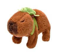 Capybara Plush Turtle Backpack - Portable Lightweight Sl legant Cute Electric, Animal Stuffed, Sturdy, Funny Toy 3+ Years | Multipurpose Outdoor Indoor Utility Compact