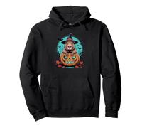 Capybara Pumpkin Fall Season Spooky Outfit Sudadera con Capucha
