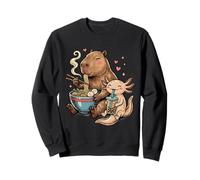 Capybara Ramen Axolotl Boba Kawaii Animales Monos Sudadera