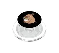 Capybara Ramen Fideos Lindo Comer Diversión PopSockets PopGrip para MagSafe