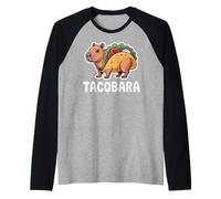 Capybara Rodents Kids Tacobara Funny Capybaras Camiseta Manga Raglan