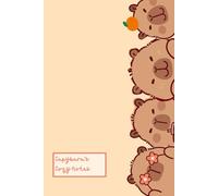 Capybara’s Cozy Notes: Scribbles, doodles & sleepy thoughts | Cute capybara journal | Lined notebook for writing, note-taking, journaling & self-reflection | Aesthetic animal lover gift
