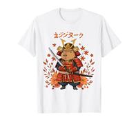 Capybara Samurai Ukiyo-e Japón Katana Japonesa Camiseta