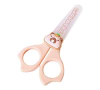 Capybara Scissors - Children's Scissors | Cartoon Capybara Safety Scissor With Round Tip | Small Craft Tools, Children Activities Supplies, Anti-Slip Handle Students Stationery, Primary School