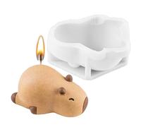 Capybara Silicone Mold - 3D Animal Pudding & Jelly Mold | Non-Stick Flexible Baking Molds For Chocolate, Ice Cream, Cake, Soap, Candle & Resin ts