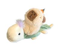 Capybara Slap Bracelet - Cute Plush Animal Wristband, Fun Toy Hugger